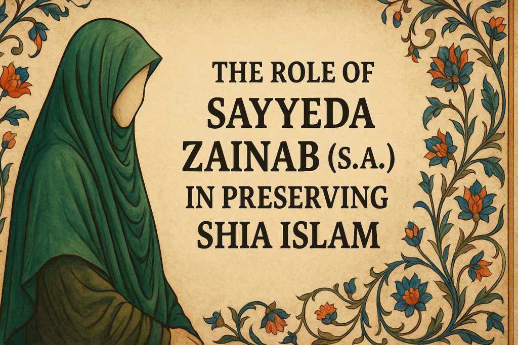 The Role of Sayyeda Zainab (S.A.) in Preserving Shia Islam