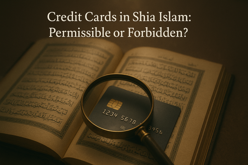 Credit Cards in Shia Islam Permissible or Forbidden