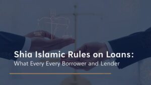 Shia Islamic Rules on Loans