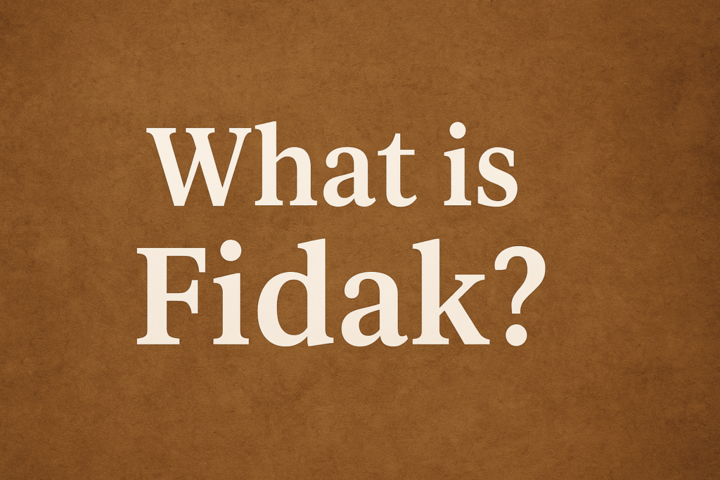 What is Fidak